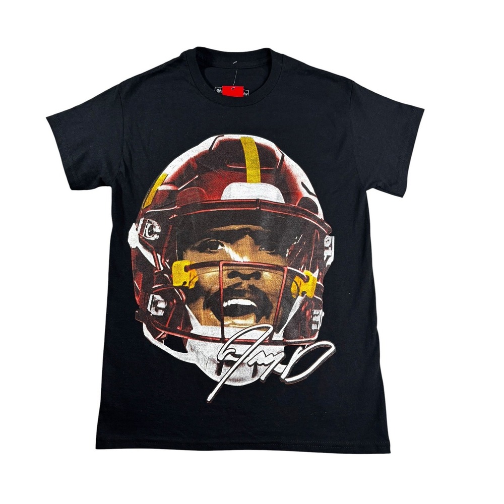 Headgear Classics Jayden Daniels Washington Commanders Graphic T-Shirt Black S